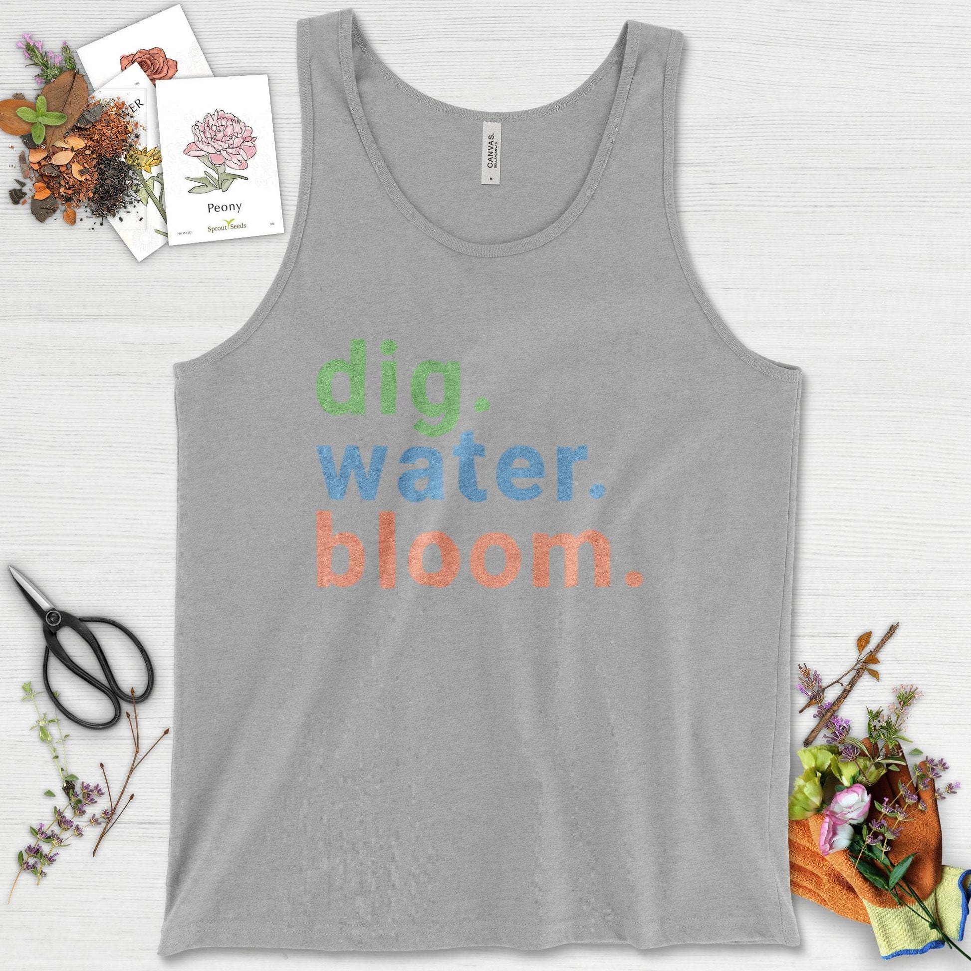 Dig Water Bloom Tank Top