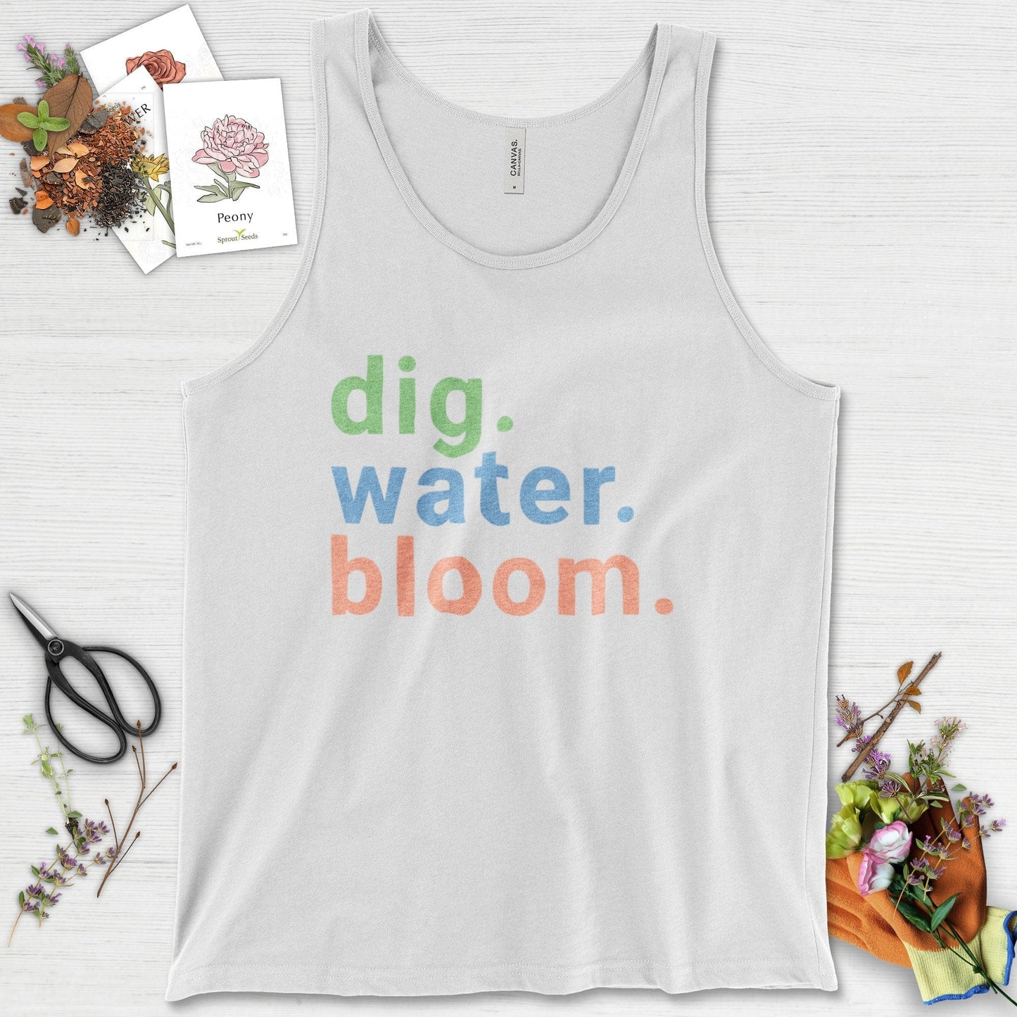 Dig Water Bloom Tank Top