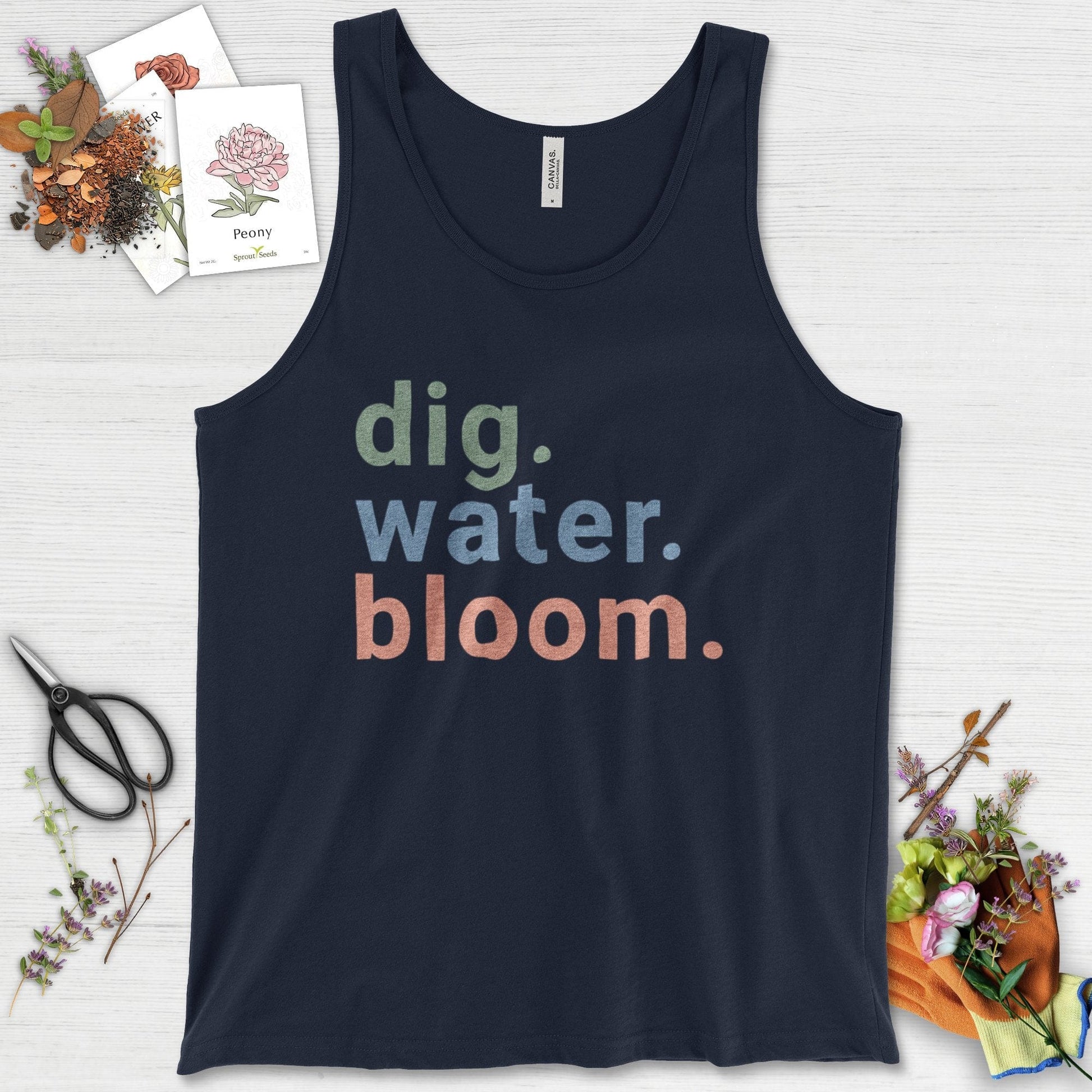 Dig Water Bloom Tank Top