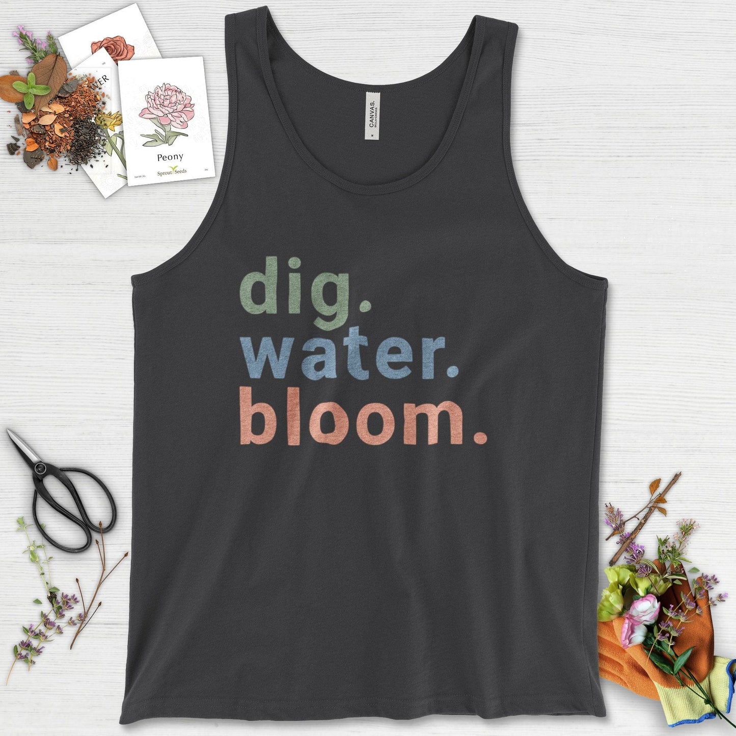 Dig Water Bloom Tank Top