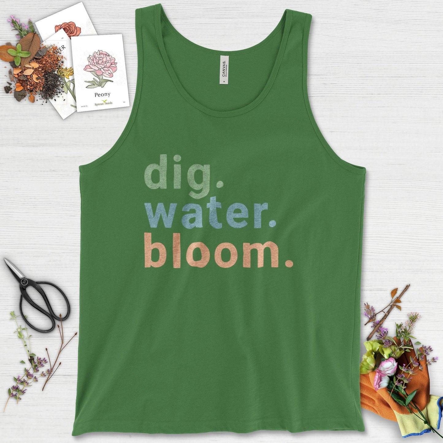 Dig Water Bloom Tank Top
