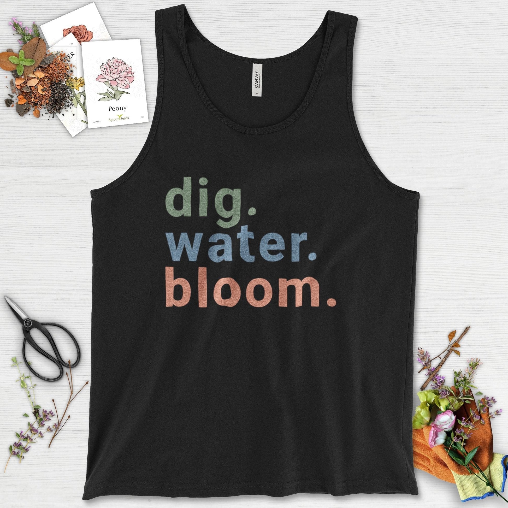 Dig Water Bloom Tank Top