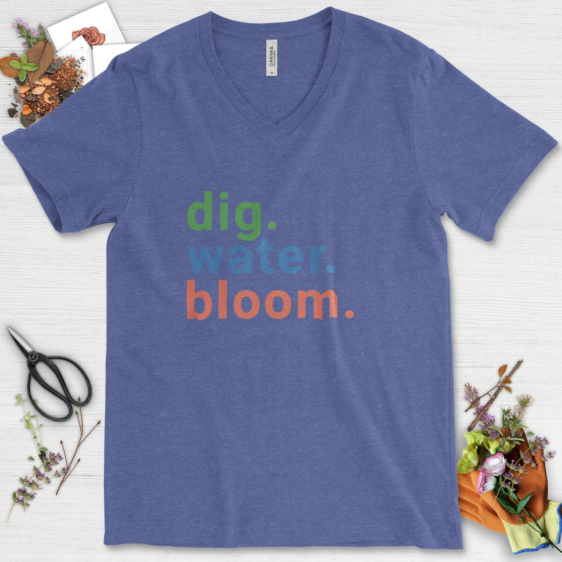 Dig Water Bloom V-Neck