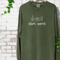 Dirt Nerd Langarmshirts