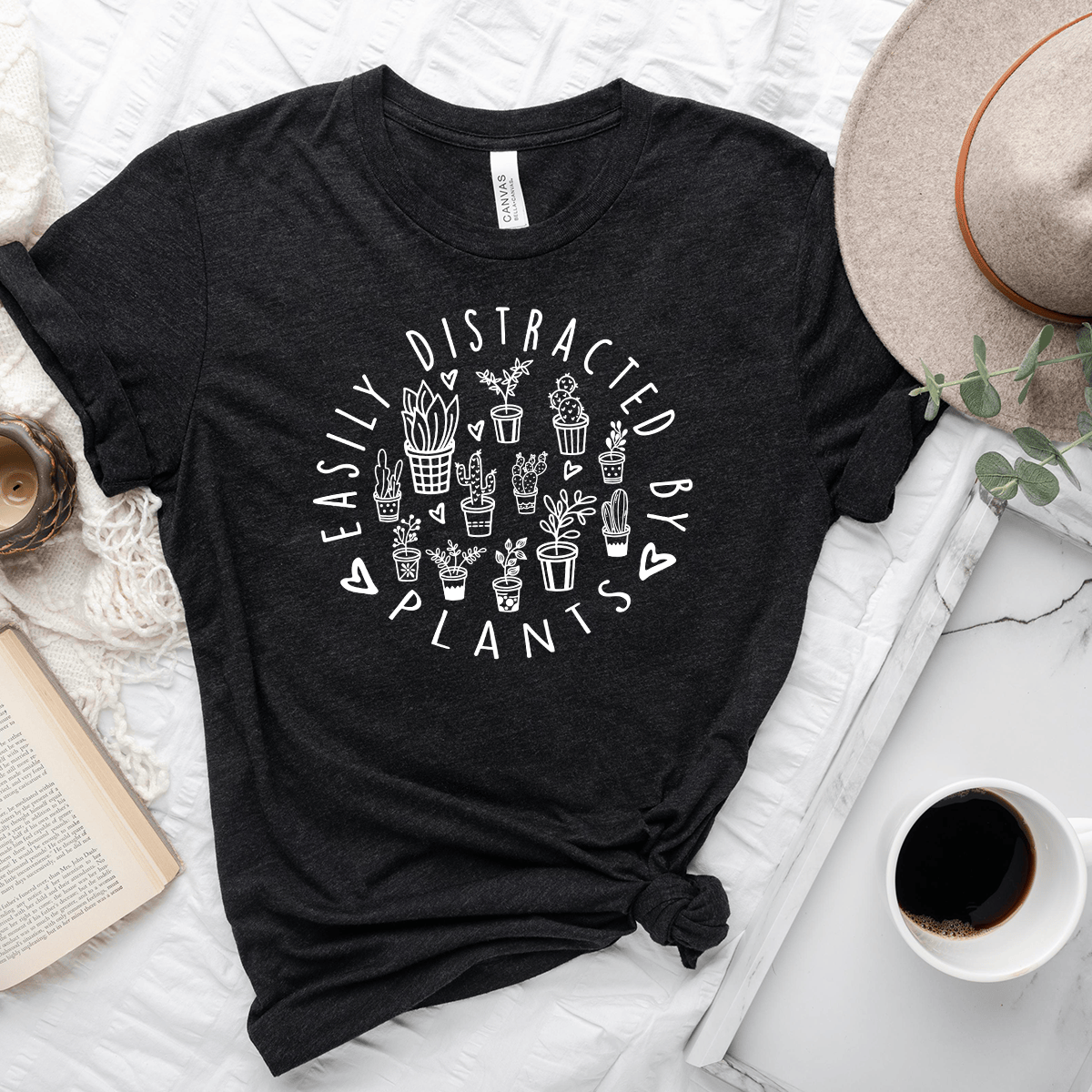 Distracted By Plants Unisex Tee