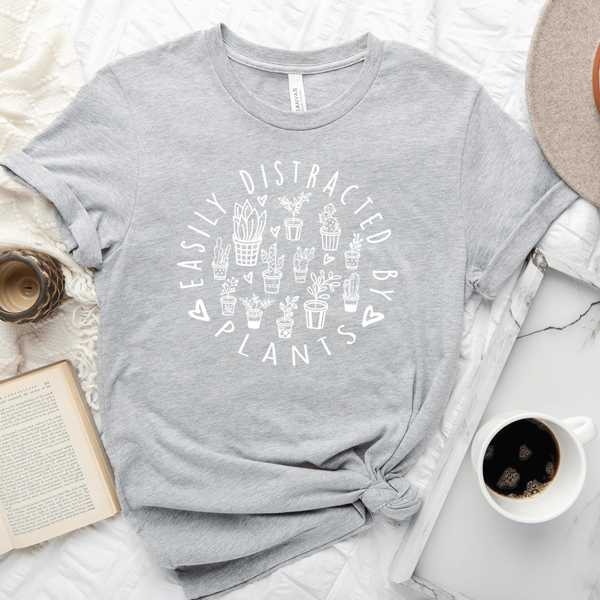 Distracted By Plants Unisex Tee