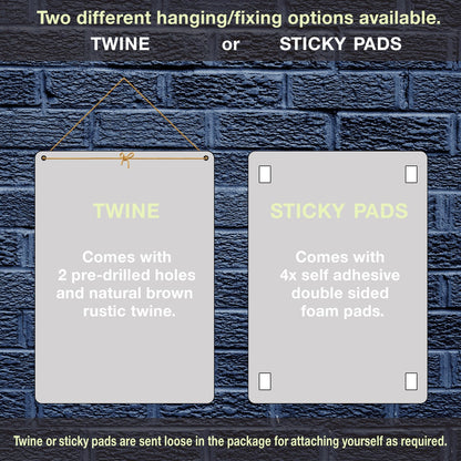 Do What Makes You Happy Metal Sign