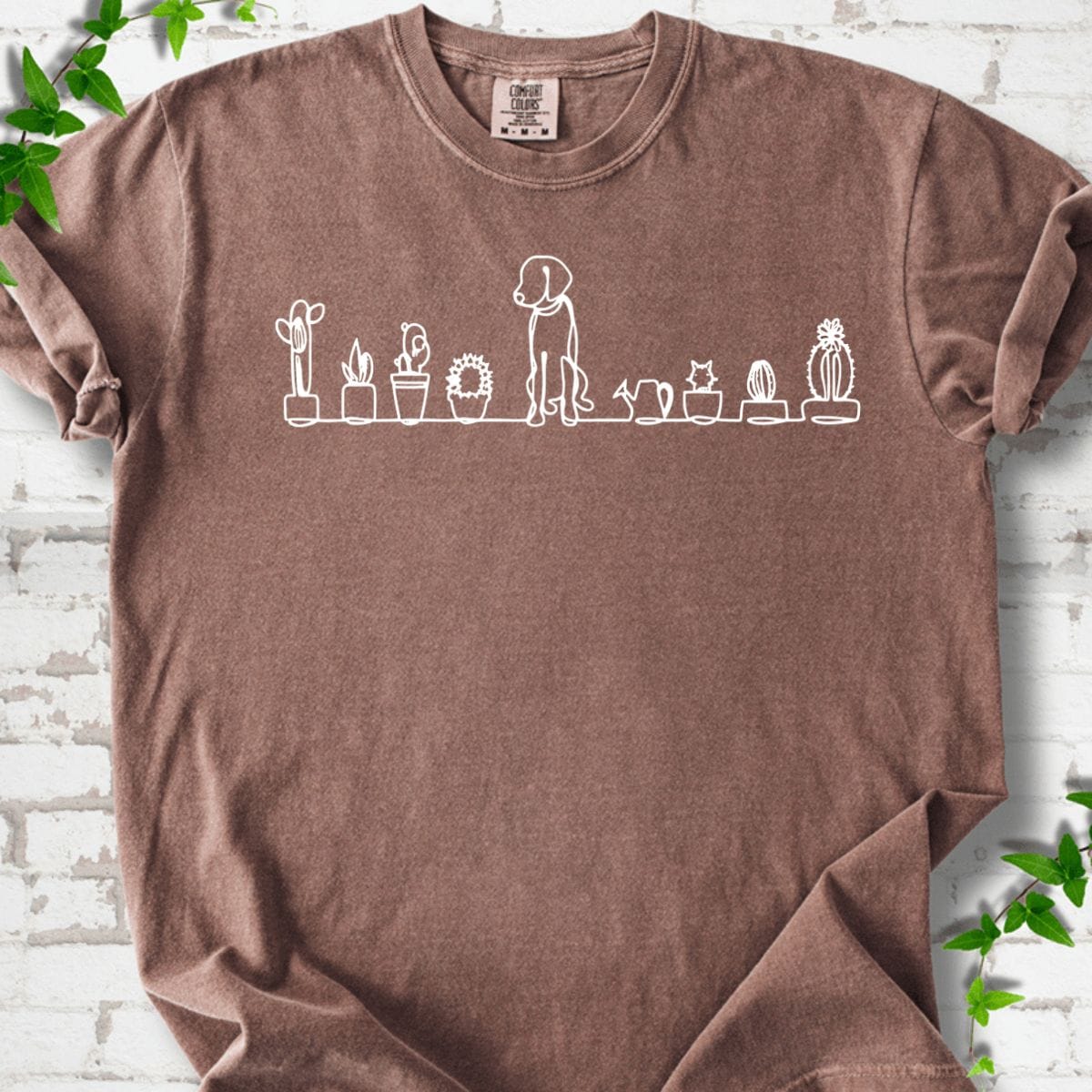 Dog and Cactus T-Shirt