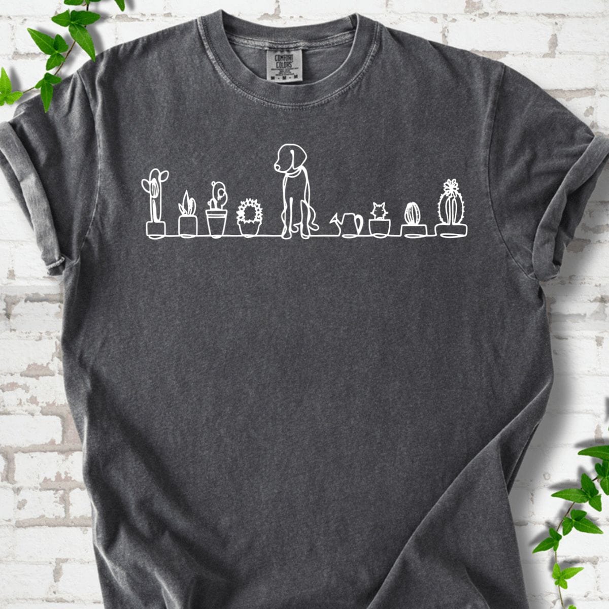 Dog and Cactus T-Shirt