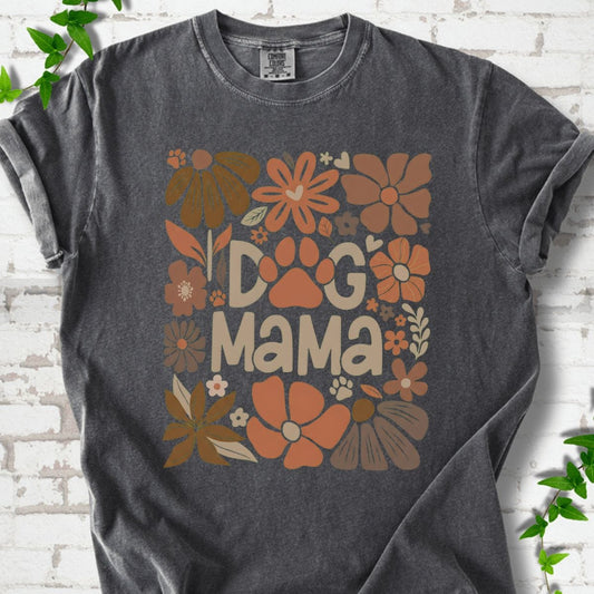 Dog Mama Flowers T-Shirt