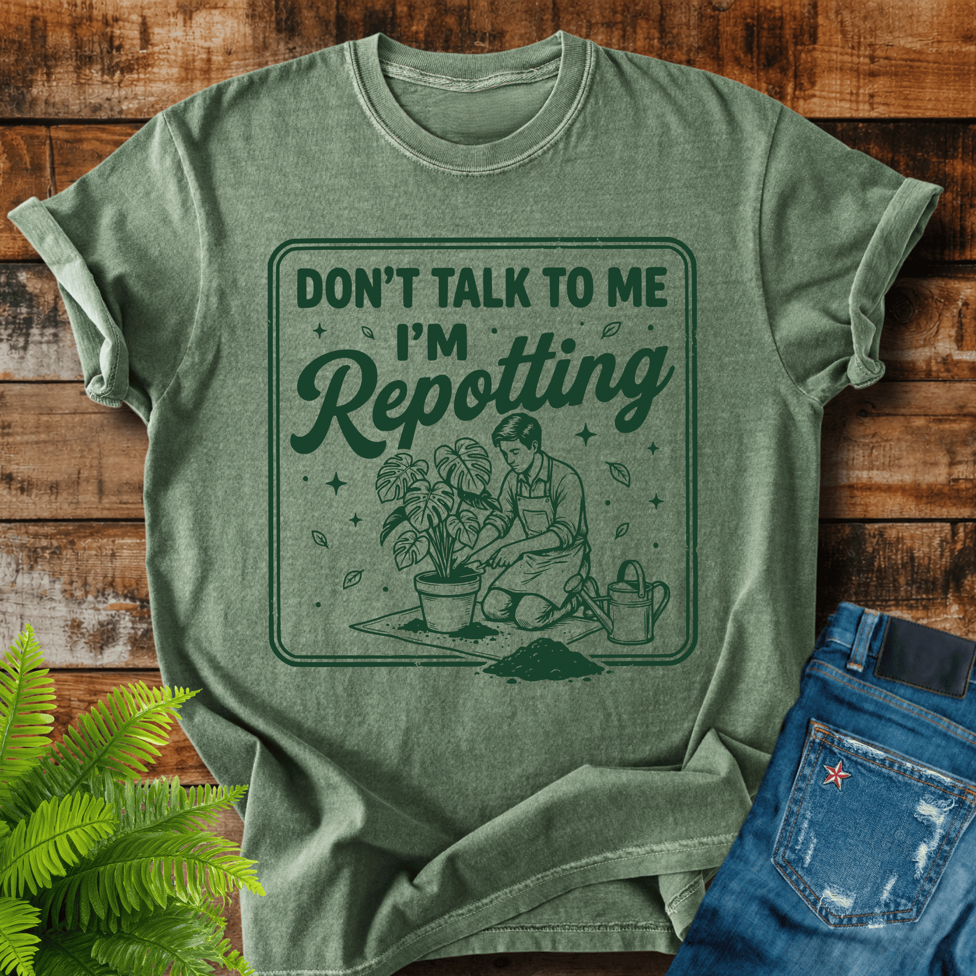 Dont Talk Repotting T-shirt