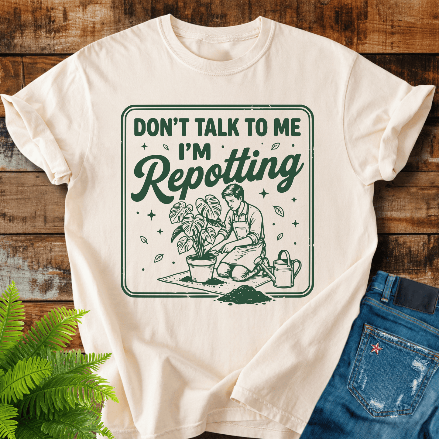 Dont Talk Repotting T-shirt