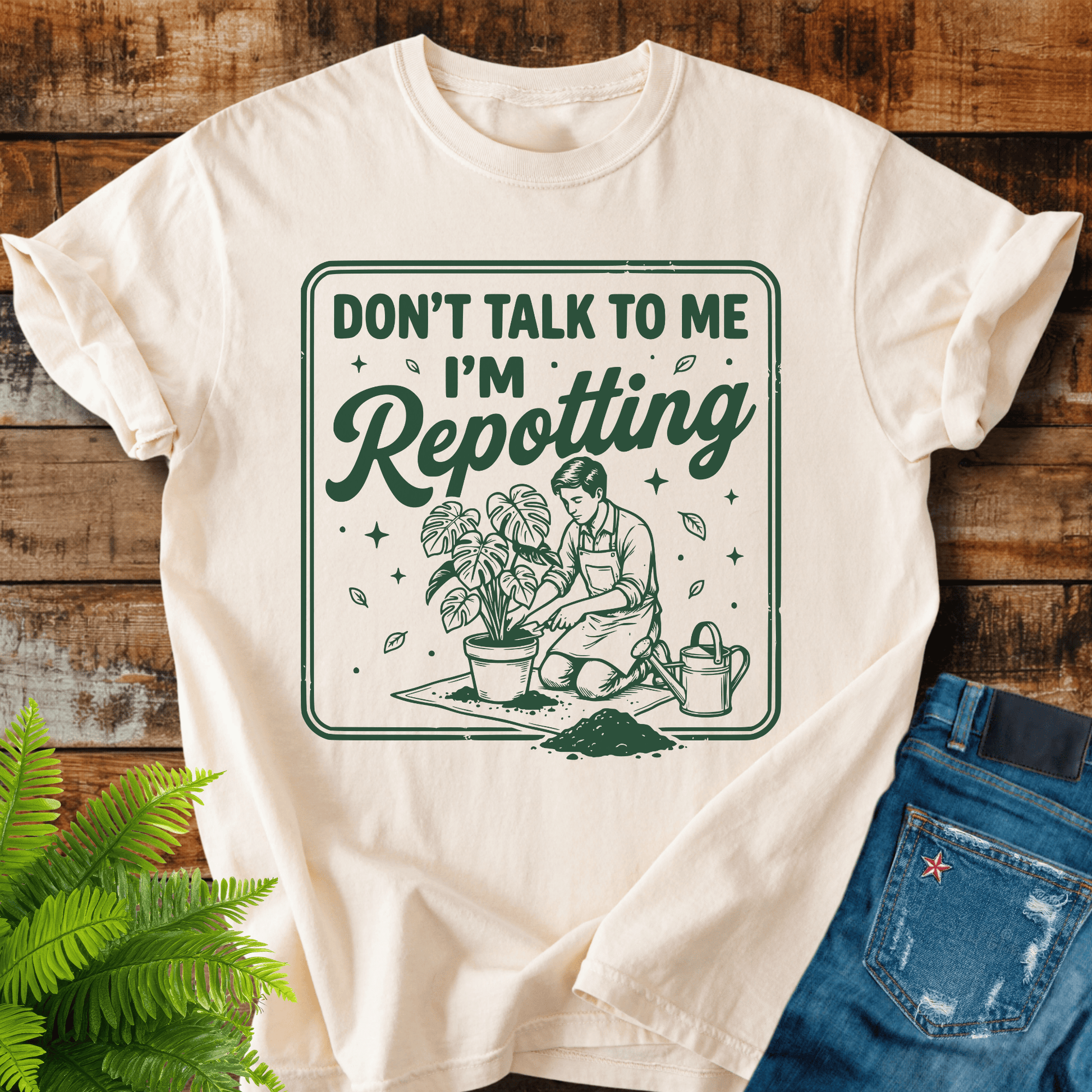 Dont Talk Repotting T-shirt