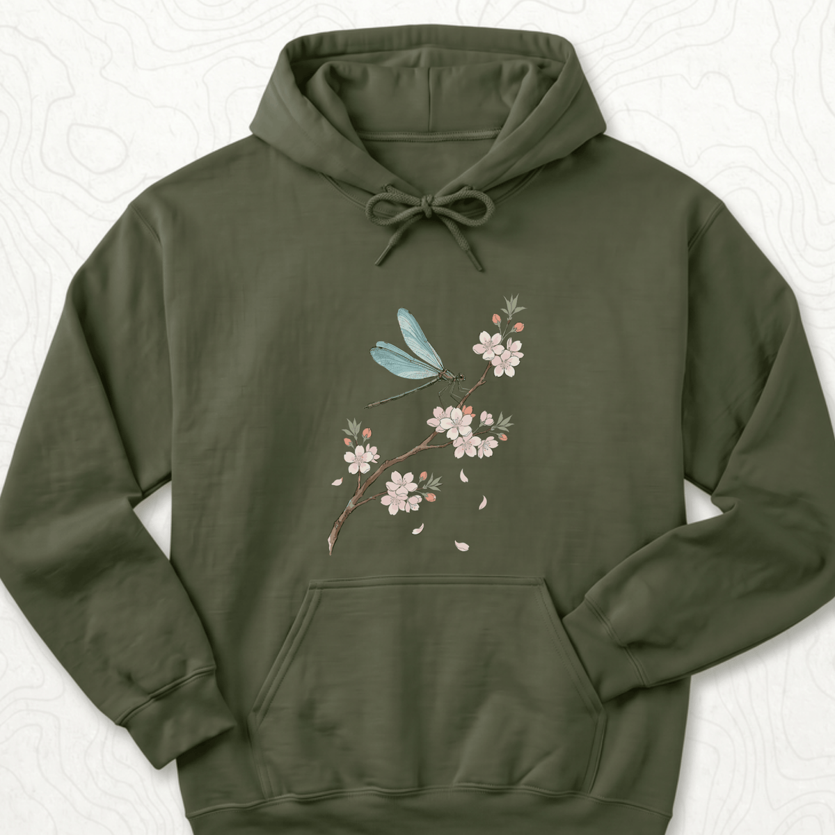 Dragonfly Blossom Hoodie