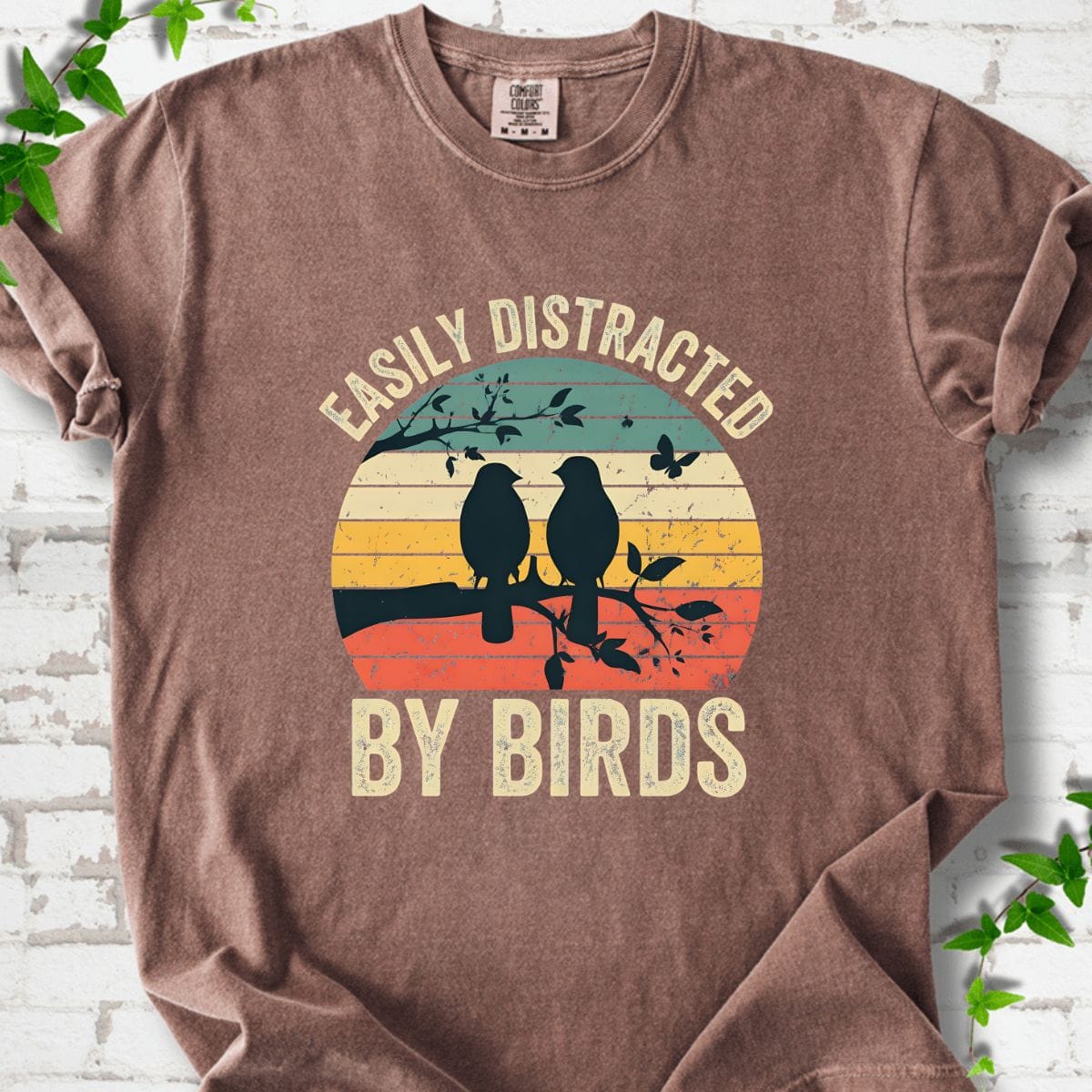 Easily Distracted By Birds T-Shirt