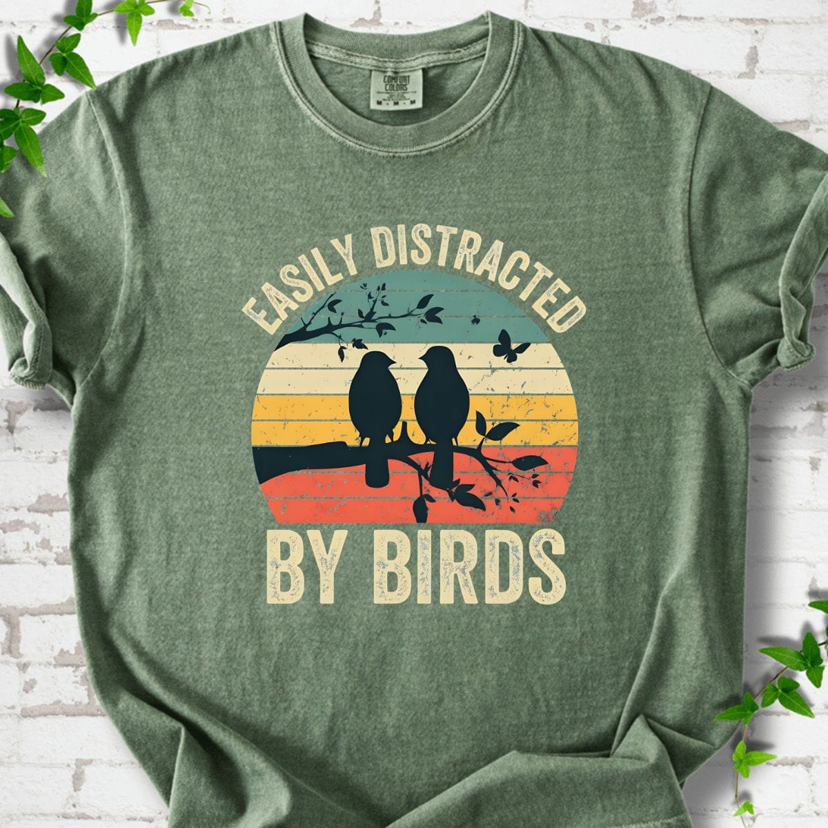 Easily Distracted By Birds T-Shirt