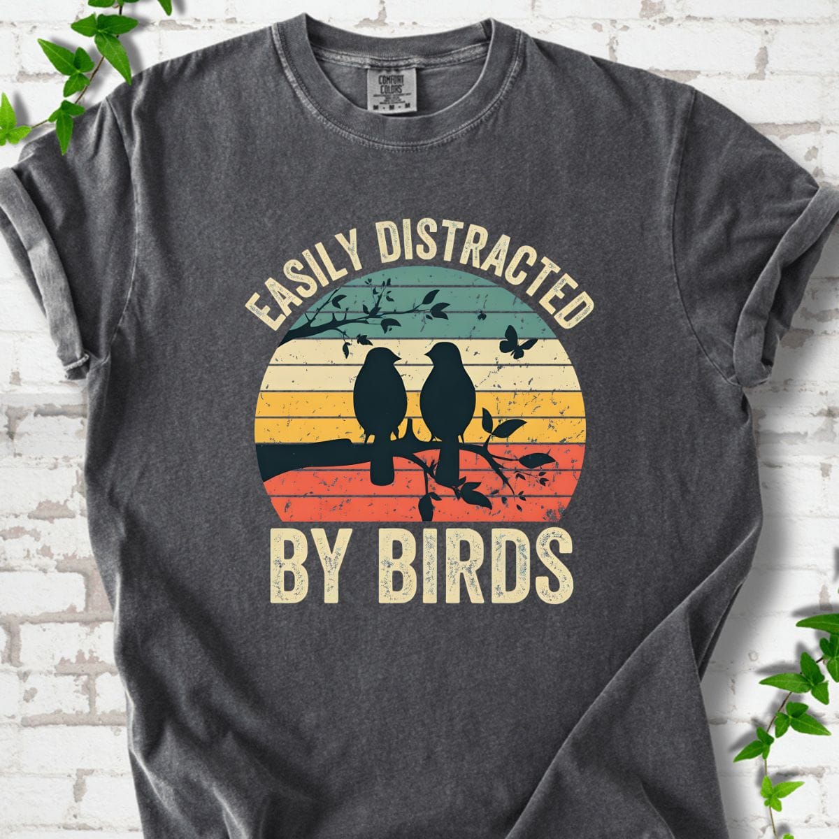 Easily Distracted By Birds T-Shirt
