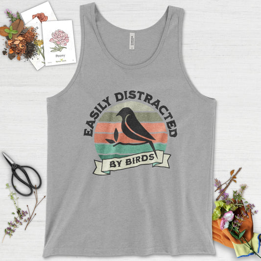 Easily Distracted By Birds Tank Top