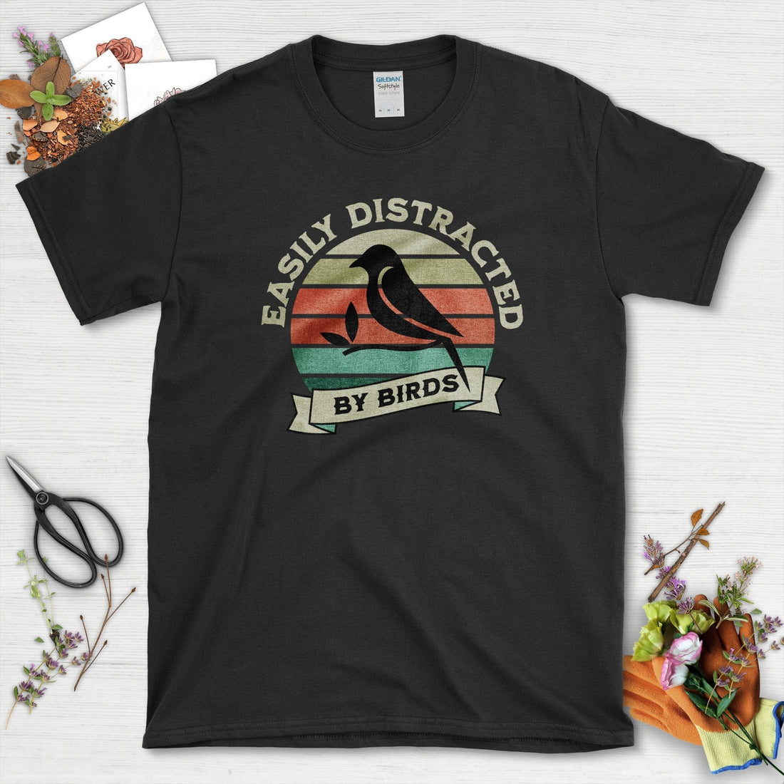 Easily Distracted By Birds Youth T-Shirt