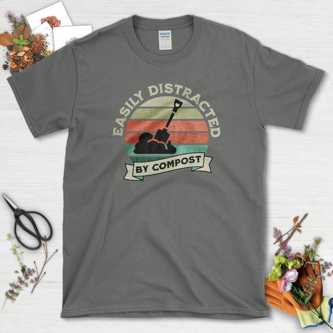 Easily Distracted by Compost T-Shirt