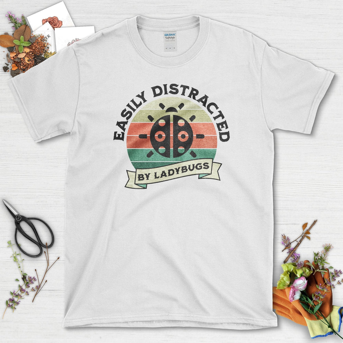 Easily Distracted by Ladybugs T-Shirt