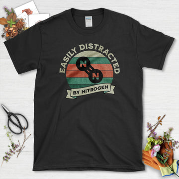 Easily Distracted By Nitrogen T-Shirt
