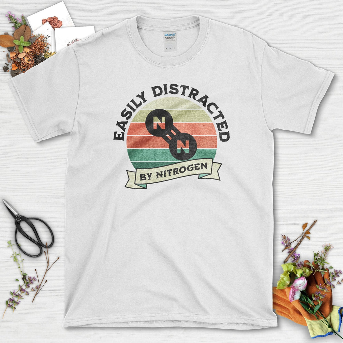 Easily Distracted By Nitrogen T-Shirt