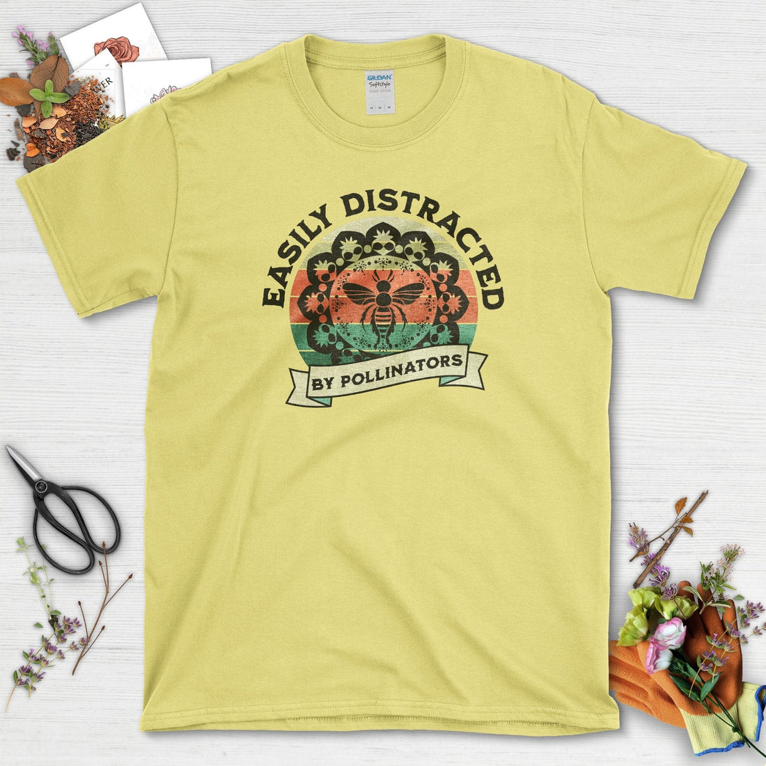 Easily Distracted By Pollinators T-Shirt