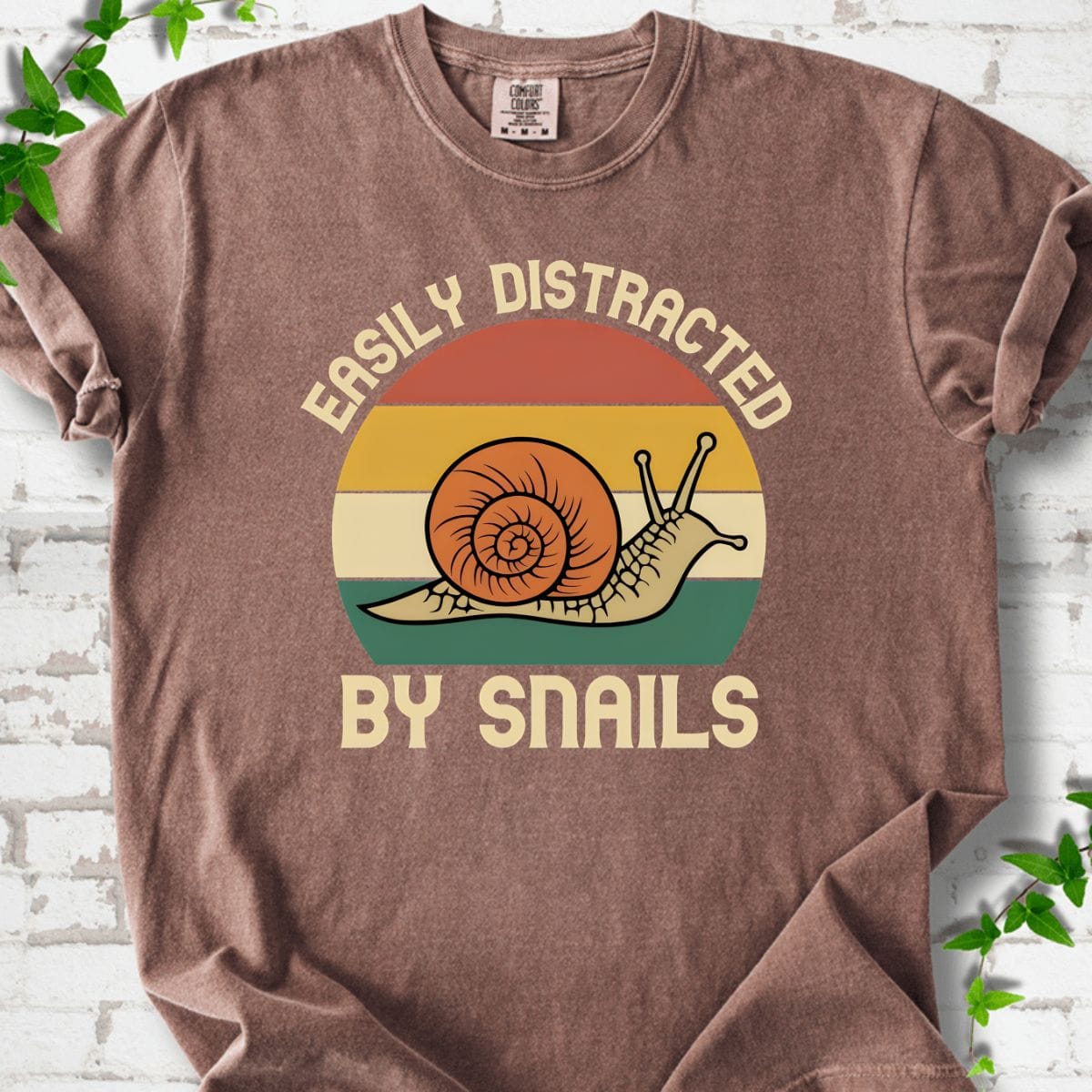Easily Distracted By Snails T-Shirt