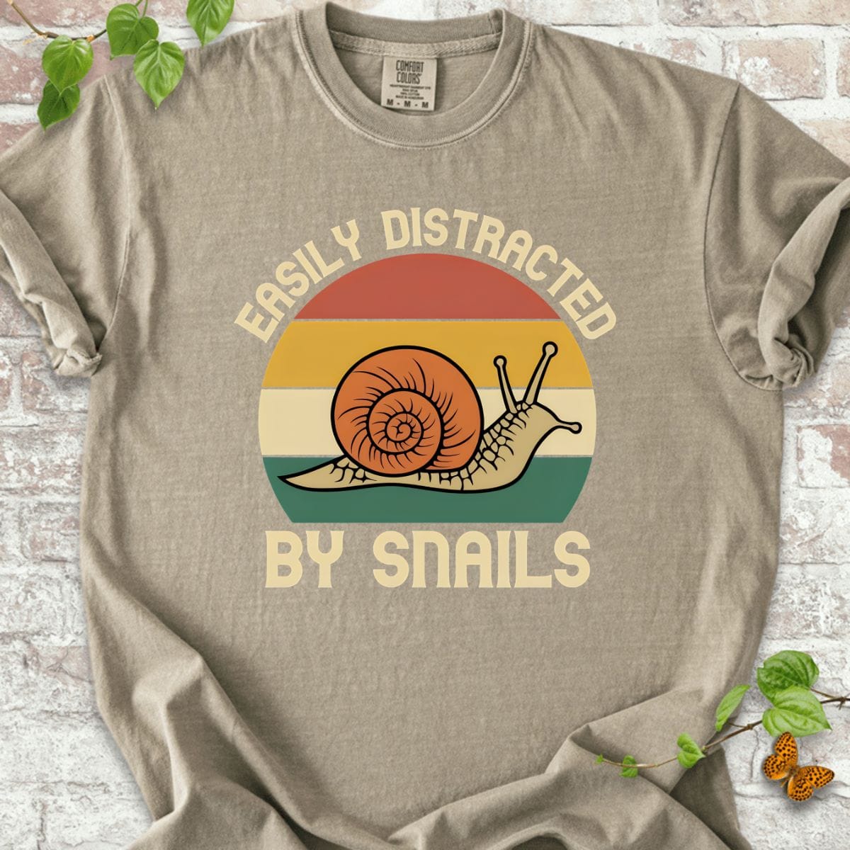 Easily Distracted By Snails T-Shirt