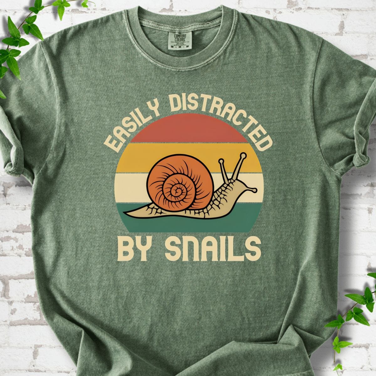 Easily Distracted By Snails T-Shirt