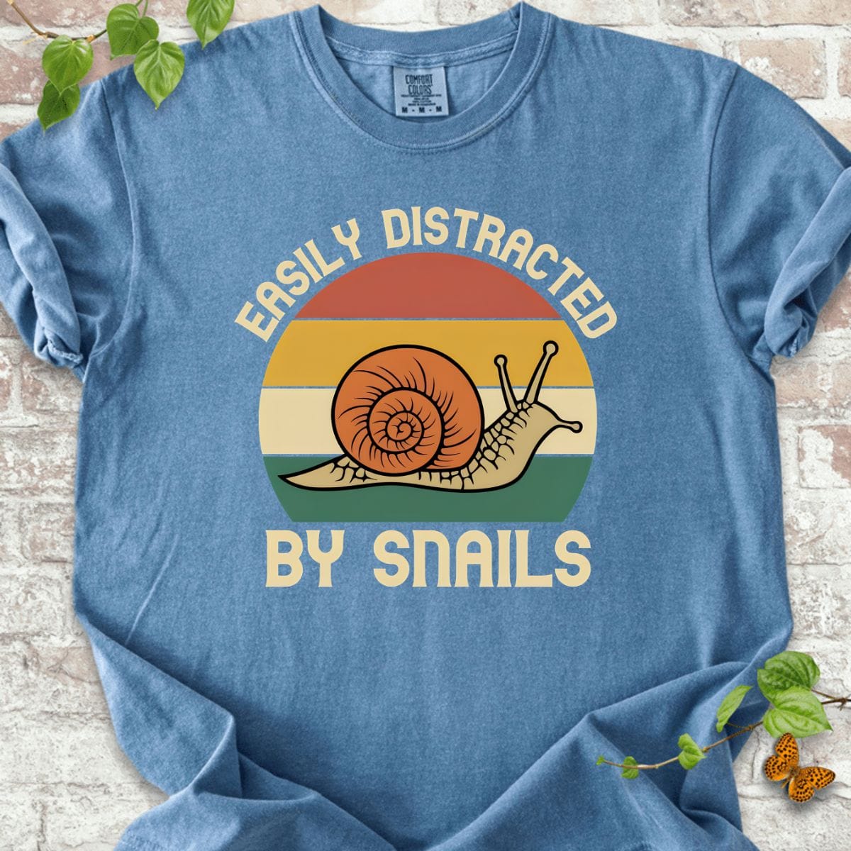 Easily Distracted By Snails T-Shirt