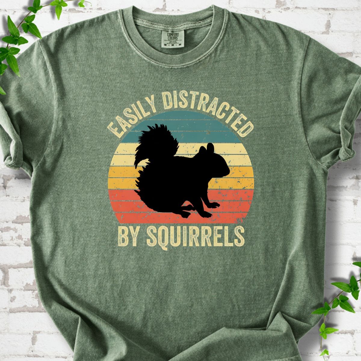 Easily Distracted By Squirrels T-Shirt