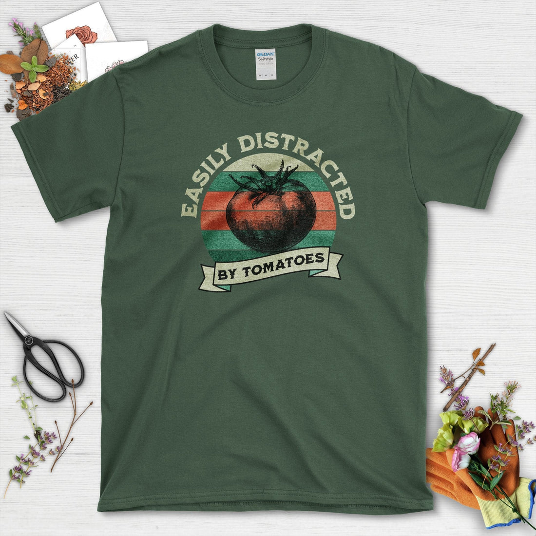 Easily Distracted By Tomatoes Youth T-Shirt