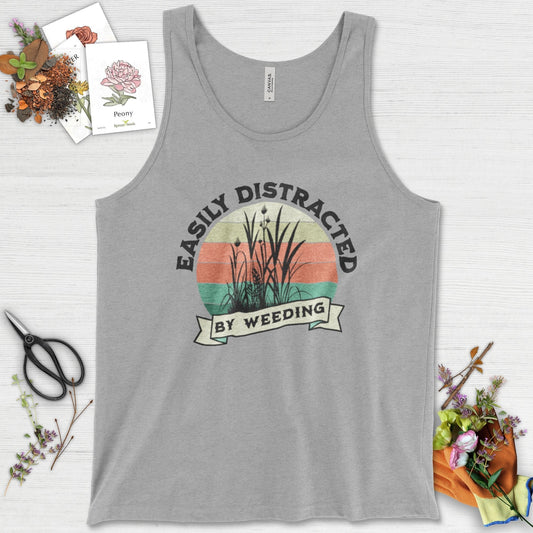 Easily Distracted By Weeding Tank Top