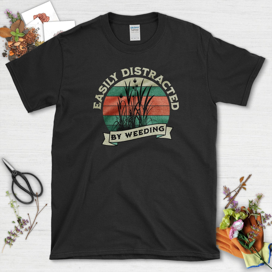 Easily Distracted By Weeding Youth T-Shirt
