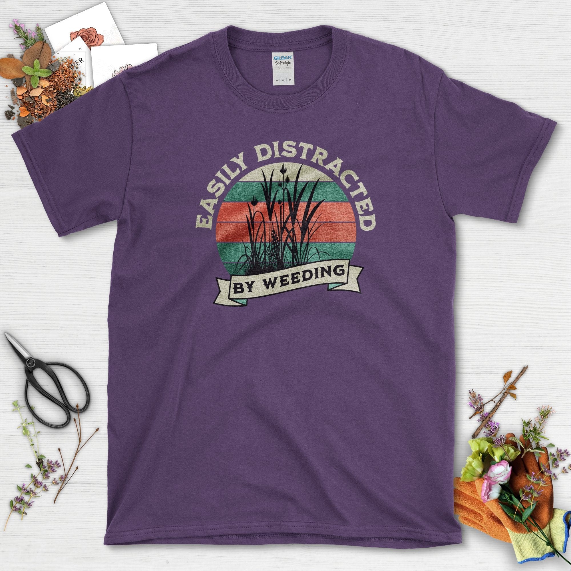 Easily Distracted By Weeding Youth T-Shirt