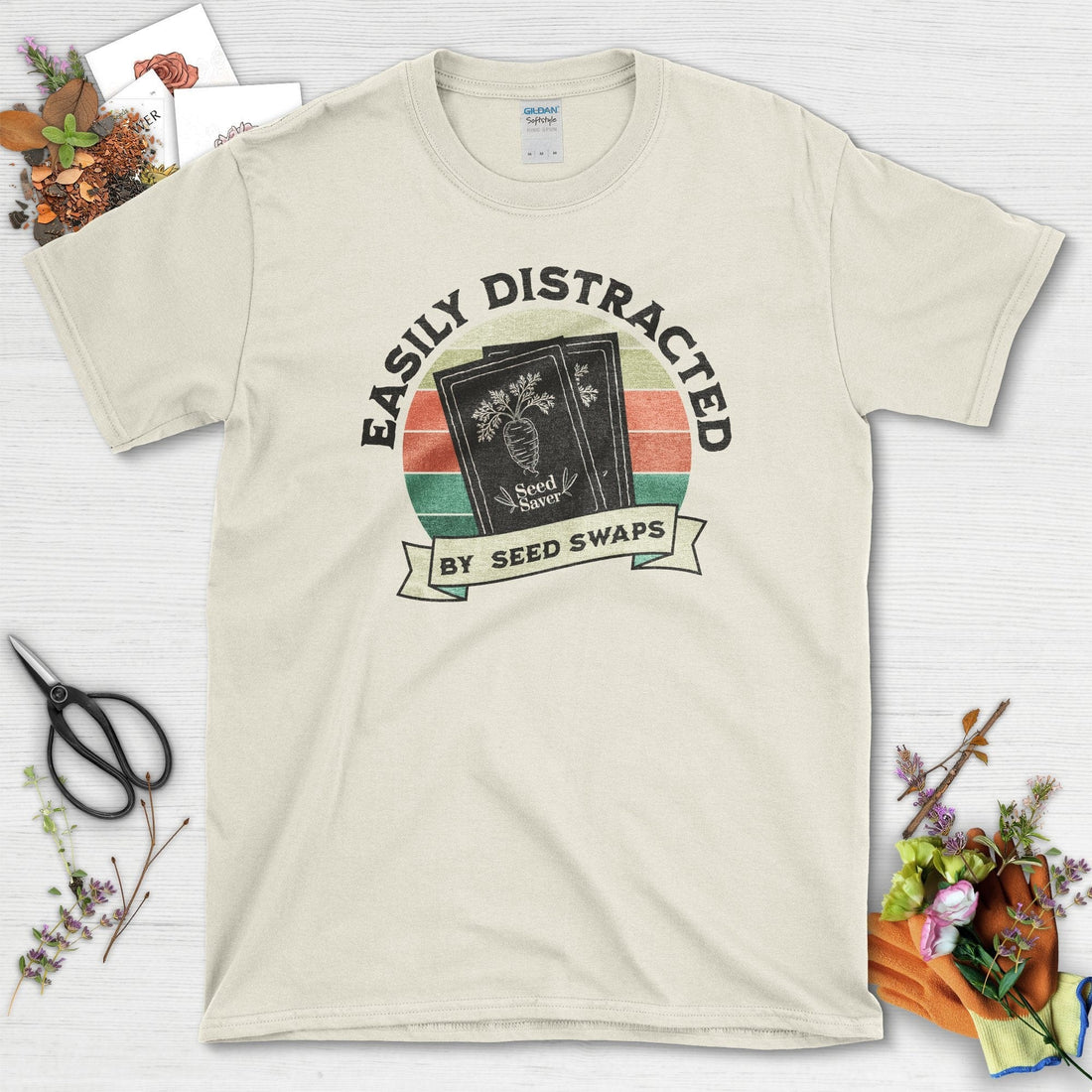 Easily Distracted Seed Swaps T-Shirt