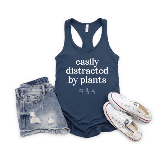 Easily Distracted Women's Racerback Tank Top