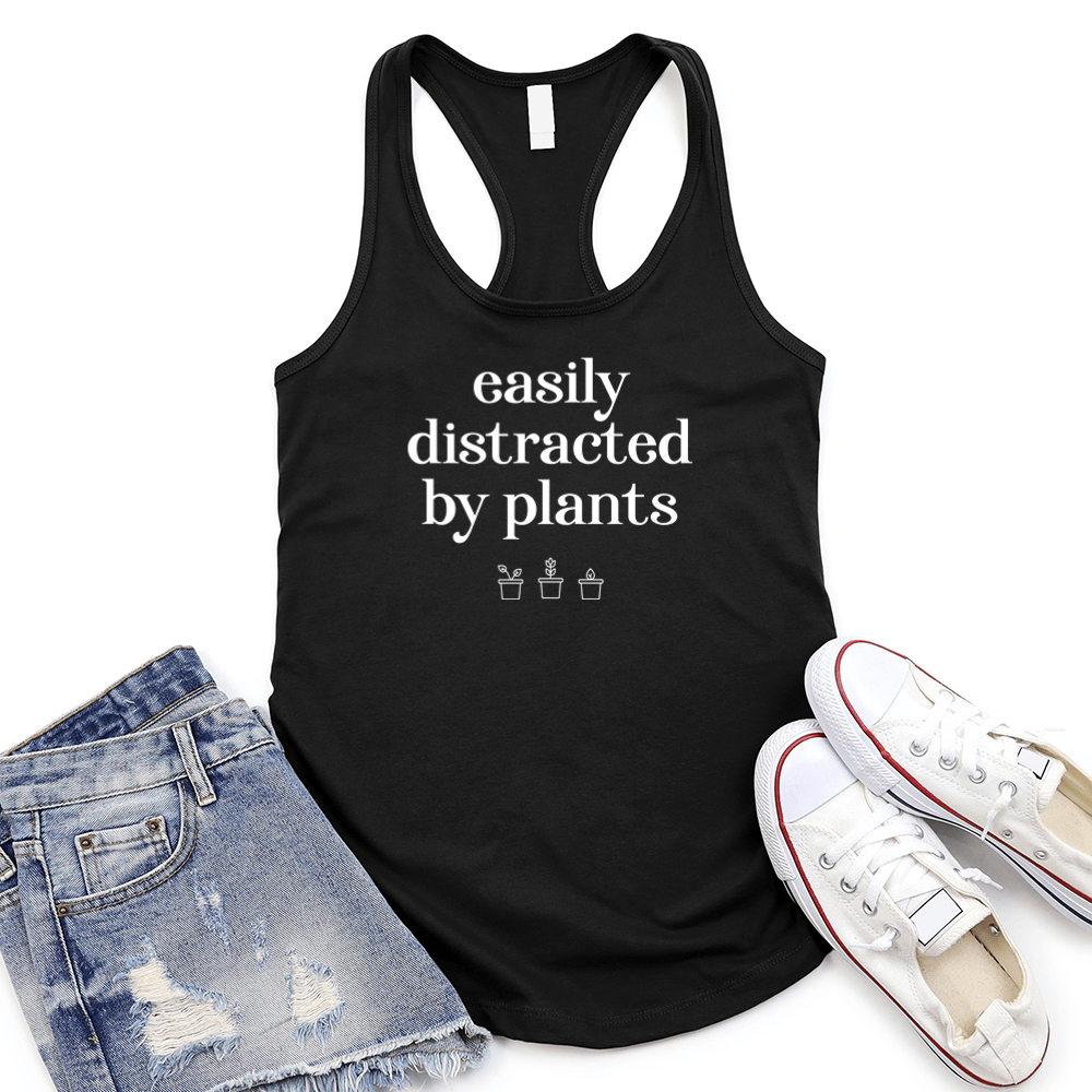 Easily Distracted Women's Racerback Tank Top