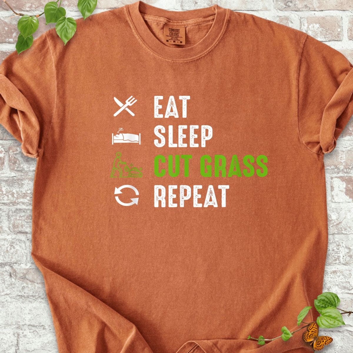 Eat Sleep Cut Grass T-Shirt