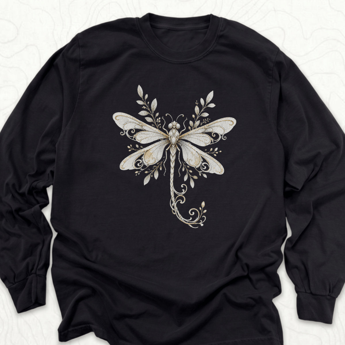 Elegant Dragonfly LS T-shirt
