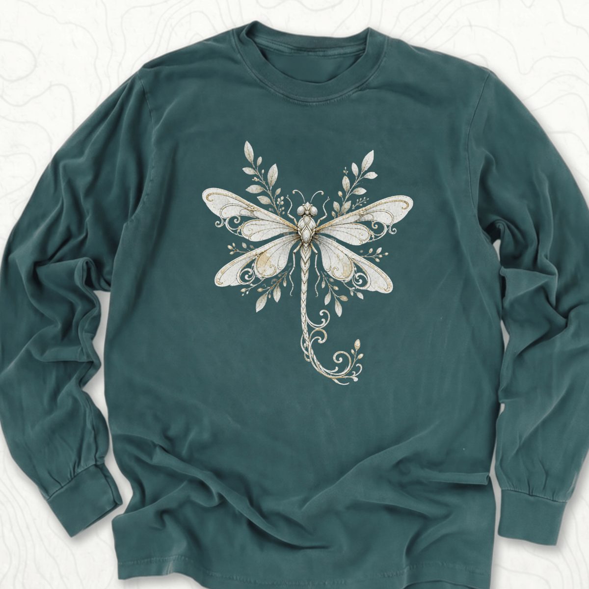 Elegant Dragonfly LS T-shirt