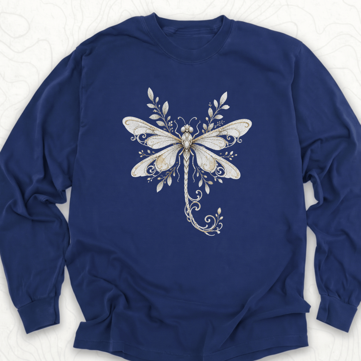Elegant Dragonfly LS T-shirt