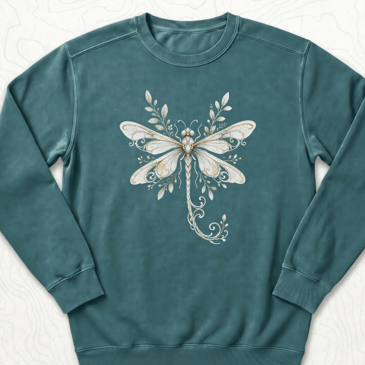 Elegant Dragonfly Sweatshirt