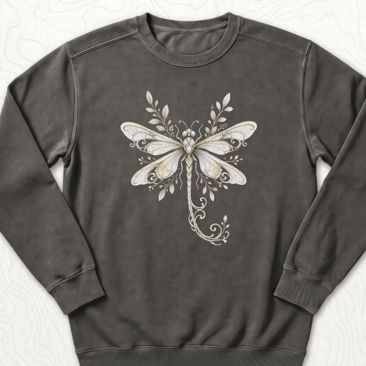 Elegant Dragonfly Sweatshirt