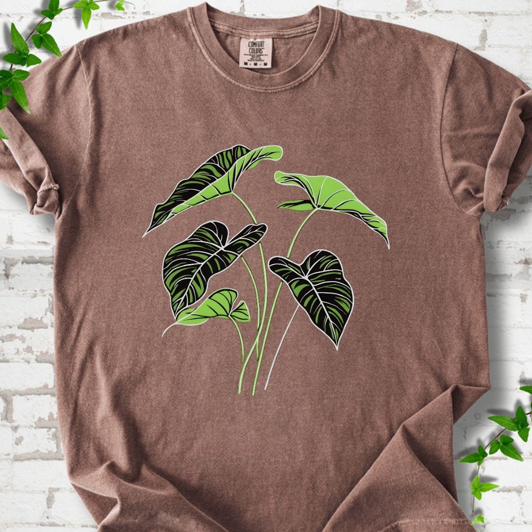 Elephant Ear Plant Art T-Shirt