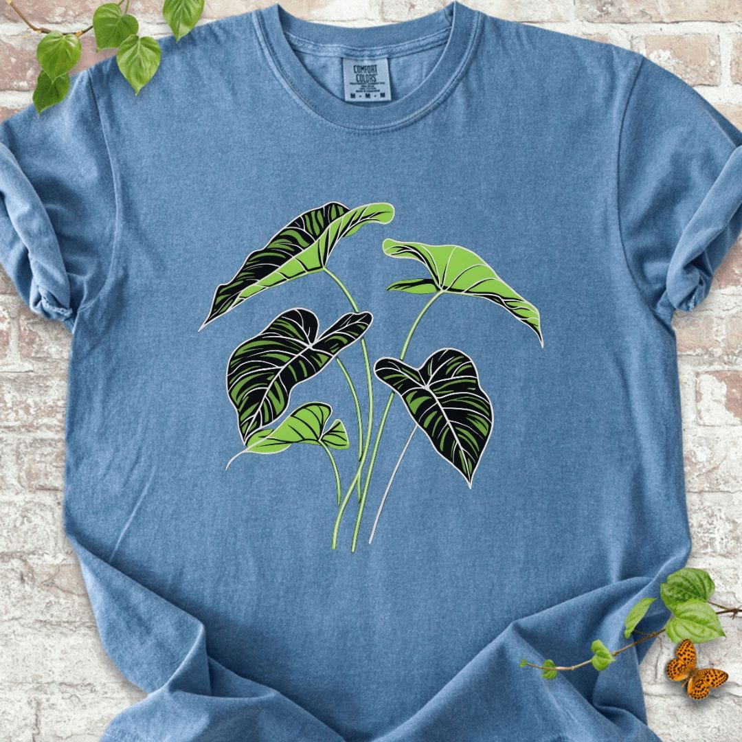 Elephant Ear Plant Art T-Shirt