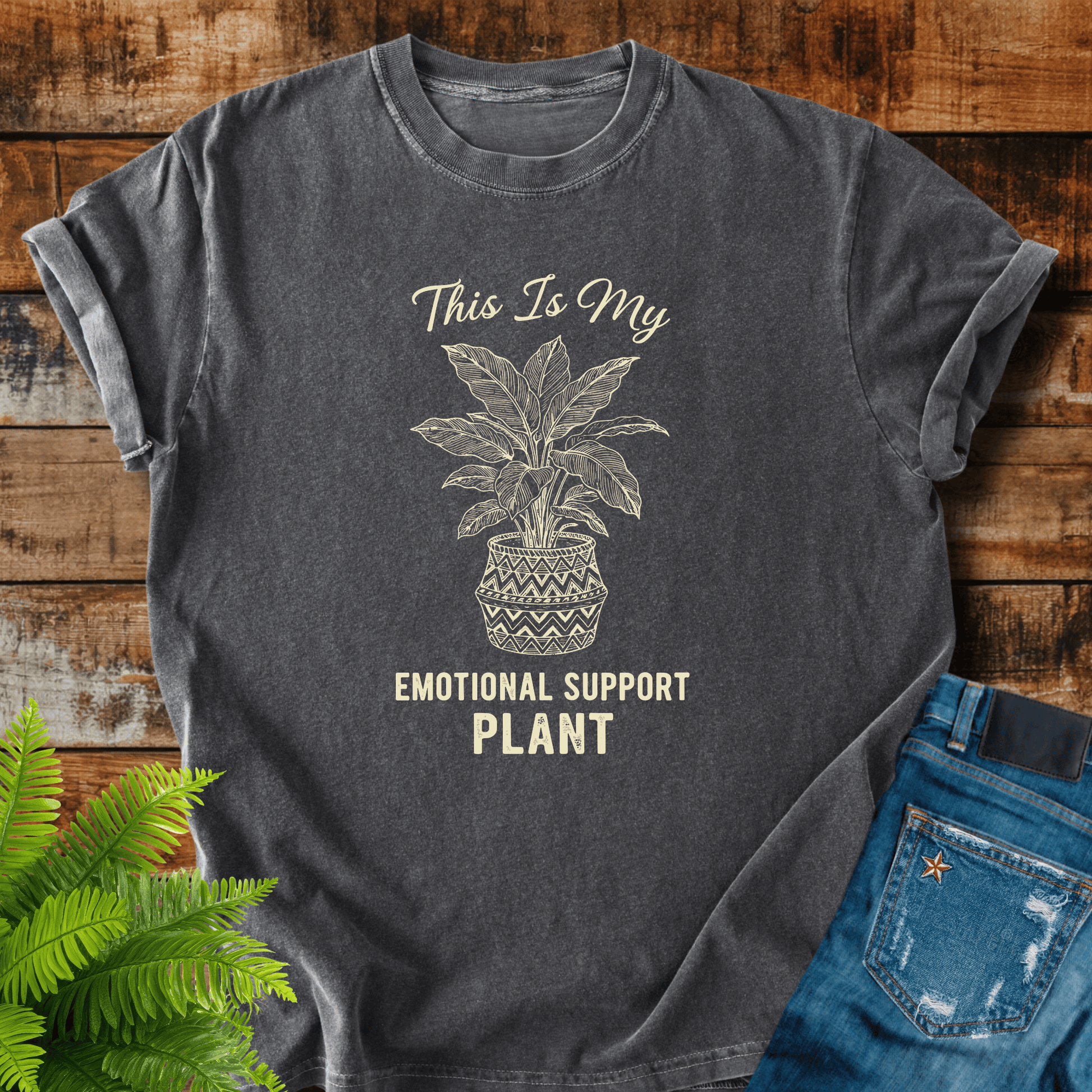 Emotional Support Plant T-shirt