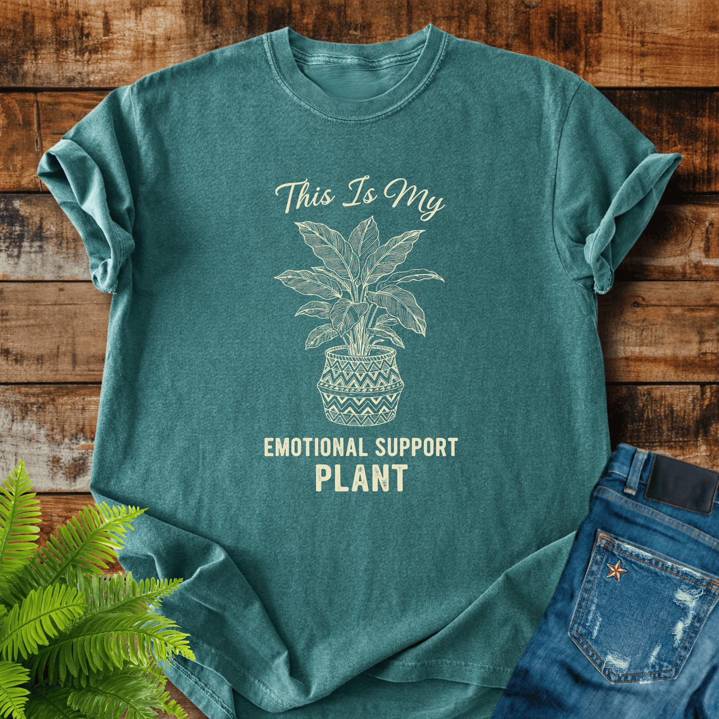 Emotional Support Plant T-shirt